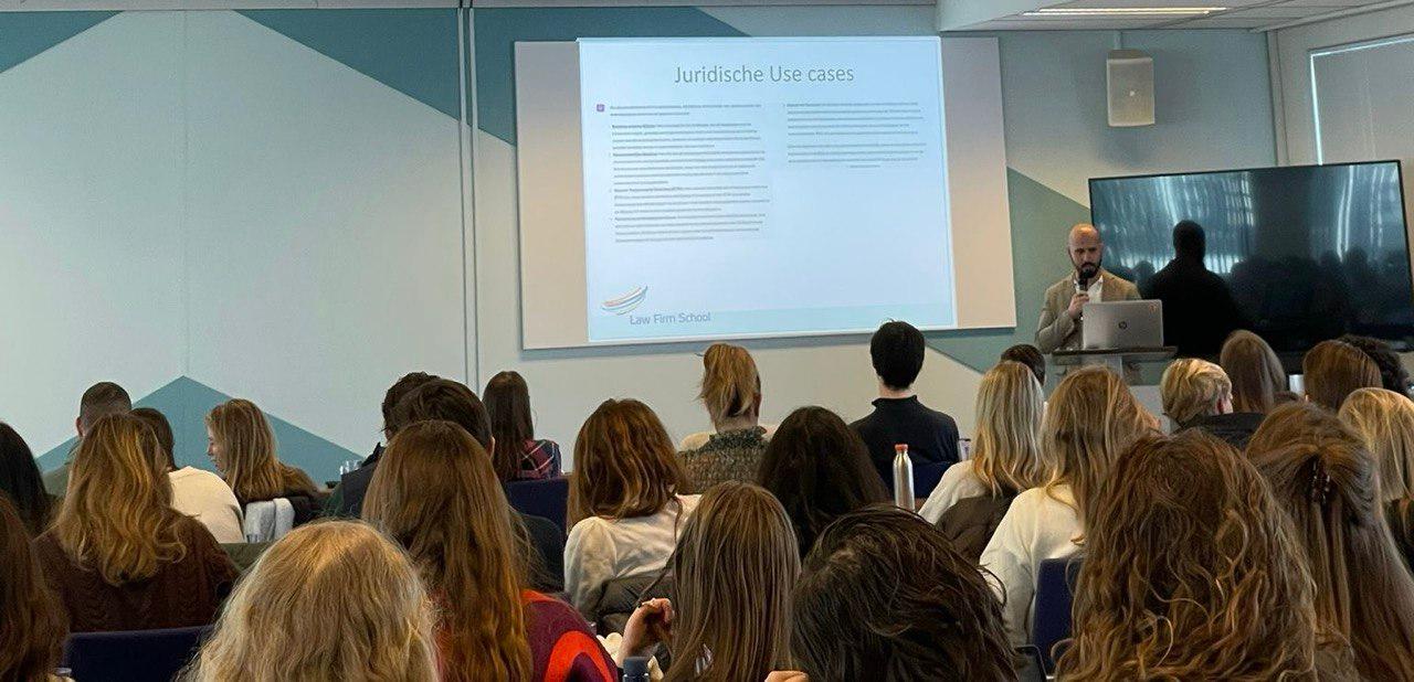 Zahed Ashkara bespreekt juridische AI use cases bij de Law Firm School